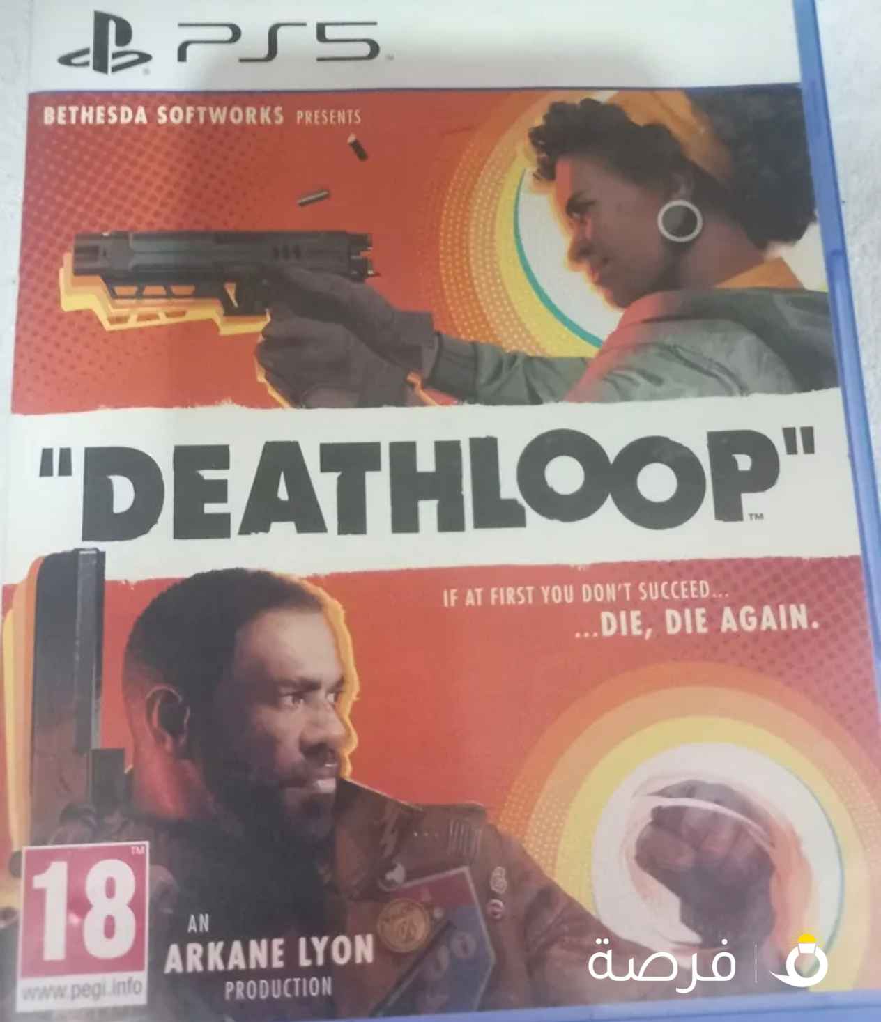 1 عدد استوانه بلاستيشن 5 جديده DEATHLoop 1عدد استوانه بلاستيشن 4 جديده THEGoLFcLuB